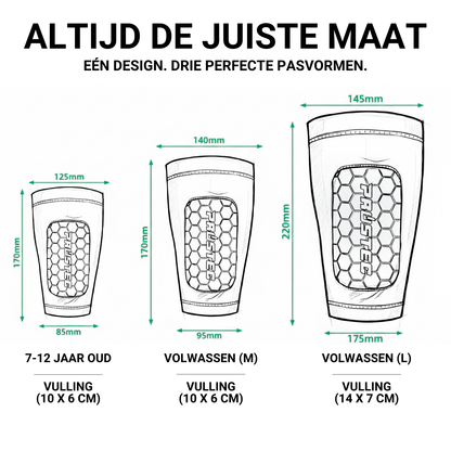 Prostec Ingebouwde Scheenbeschermers